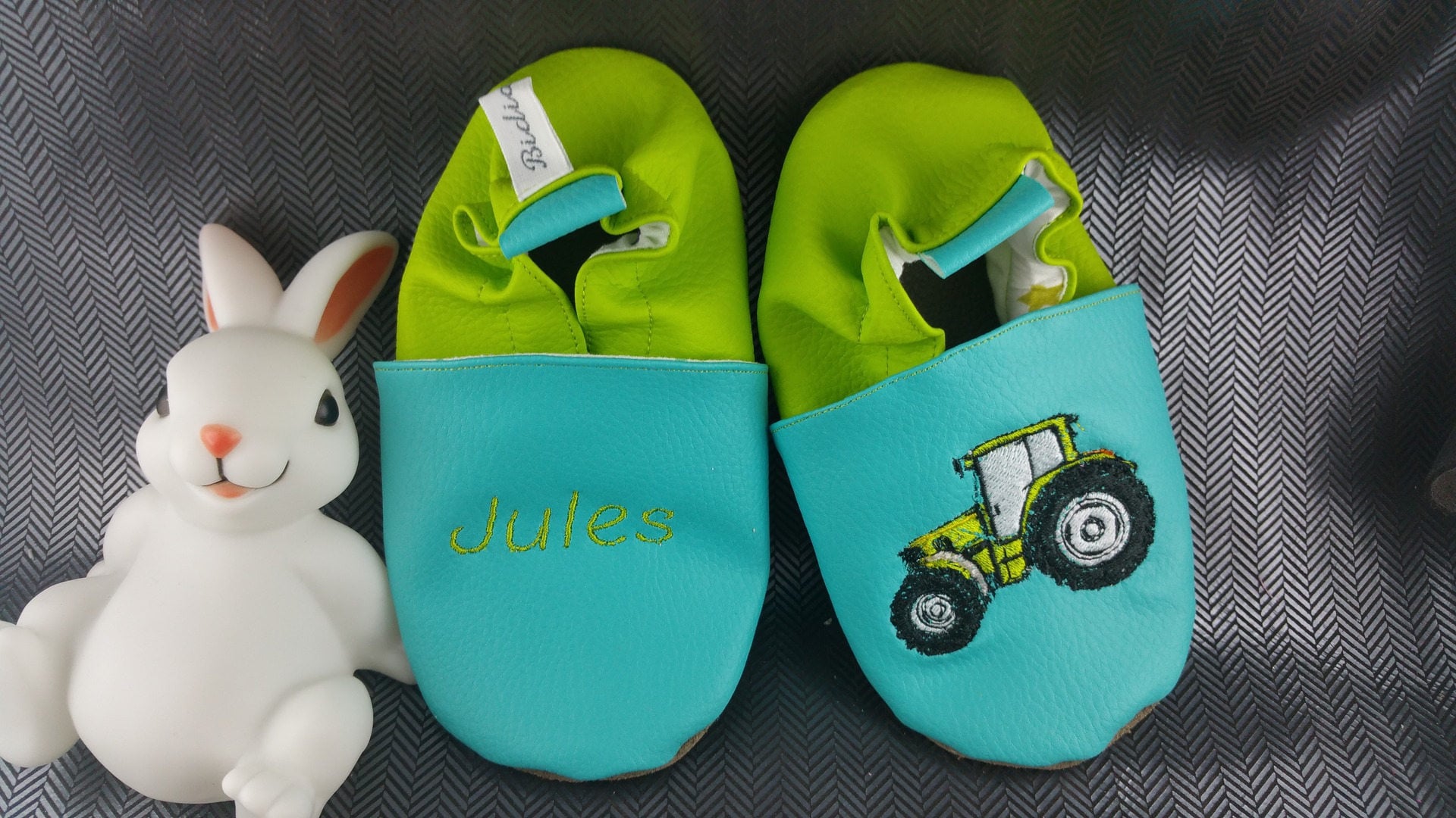 Soft leather slippers, faux leather, baby slipper, boy slipper, girl