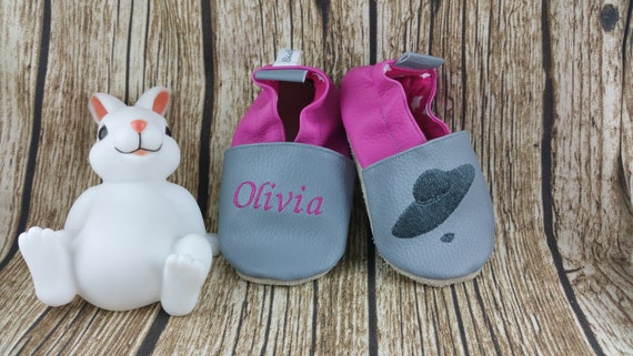 Soft leather slippers, imitation leather, baby slipper, boy slipper, girl slipper, child slipper, personalized slipper, chic, hat