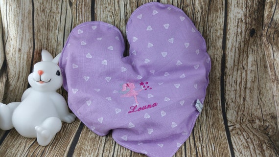 Dry hot water bottle, "Calicho" hot water bottle, heart bottle, hot water bottle, fairy hot water bottle, personalized hot water bottle