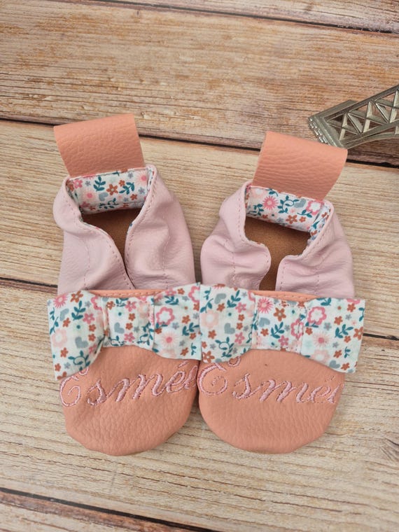 Personalized Soft Slippers, Baby, Child - Comfort and Elegance on Your Feet! -- Limited Edition Bows