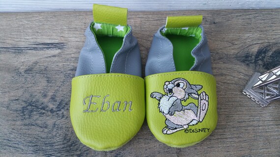 disney panpan soft slippers, leather soft slippers, leather slippers,