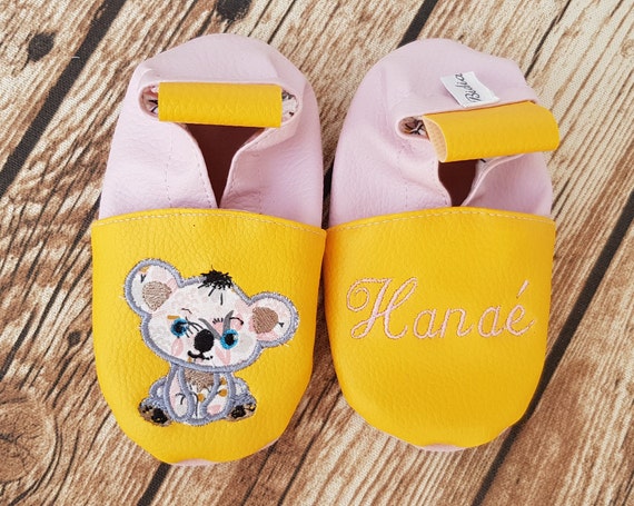 soft slippers with koala