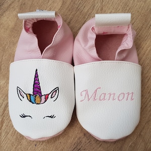 Unicorn soft slippers