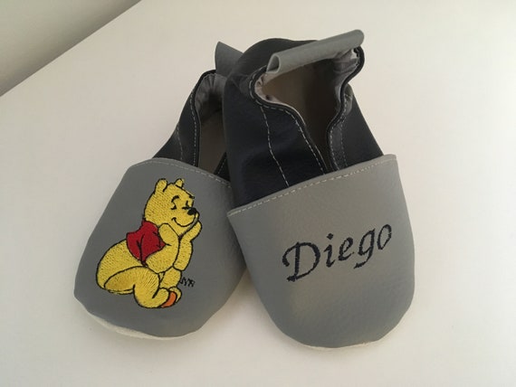 Chaussons bébé gris Dumbo naissance DISNEY : la paire de chaussons