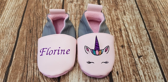 Unicorn soft slippers