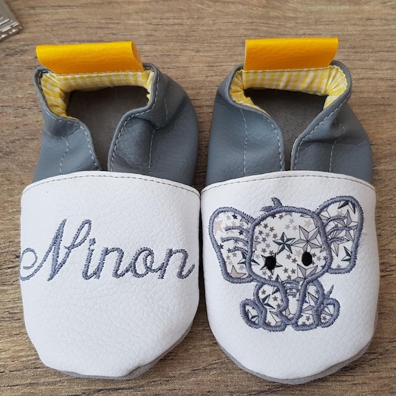 soft slippers with liberty elephant