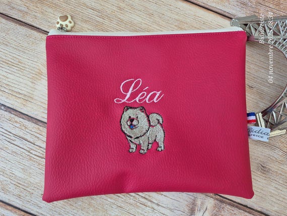 Personalized pouch for dog/cat health record