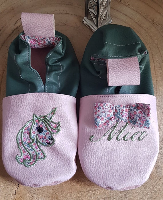 Nodes and unicorn soft slippers