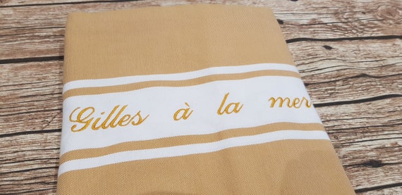 Fouta embroidered, fouta, beach towel, personalized fouta, embroidered beach towel, personalized