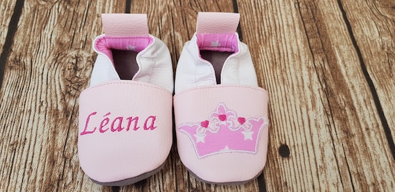 crown soft slippers for children