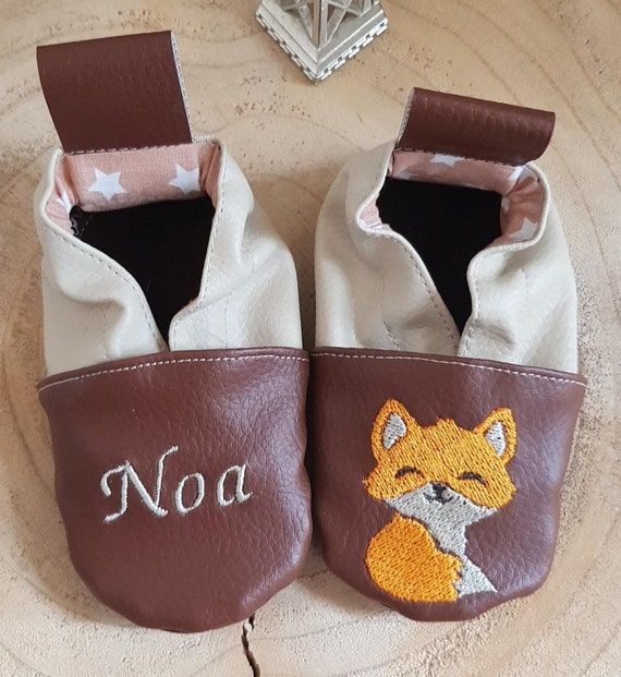 leather soft slippers