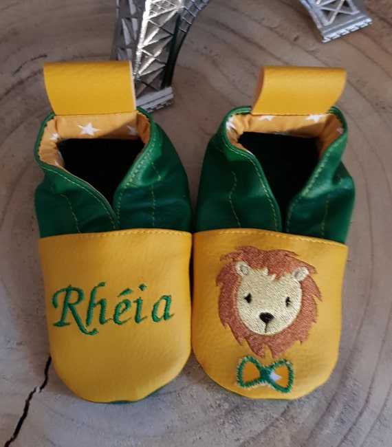 leo slippers, name slippers