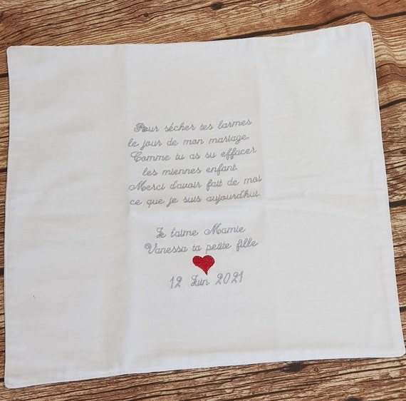 wedding handkerchief