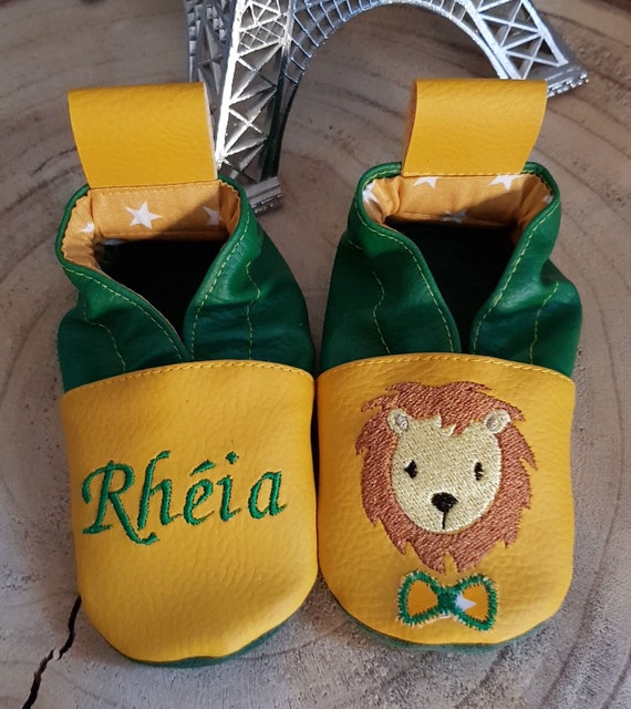 leo slippers, name slippers