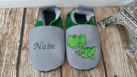 Dinosaur soft slippers