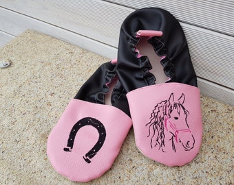 horse slippers, horse soft slippers