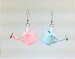 3D Watering Can Earrings, Gardening Earrings, Gardener Gift, Gardener Earrings, Quirky jewelry, Kitsch Earring, Novelty Garden Lover