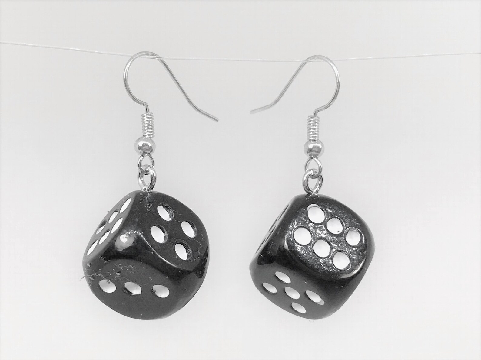 3D Dice Earrings Dice Earrings Dice Gifts Casino Jewelry Etsy