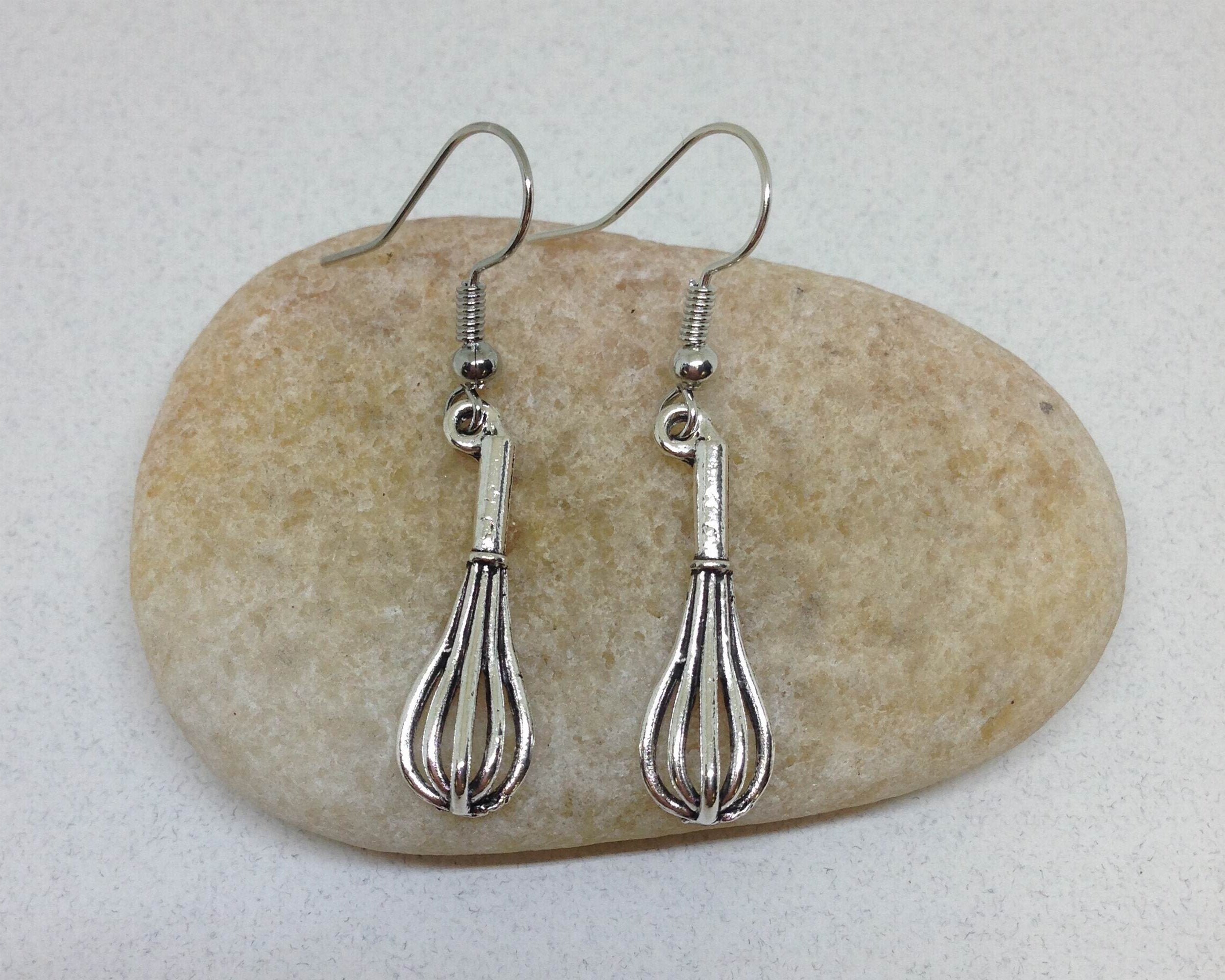 Whisk Earrings Novelty Earring Chef Gifts Baker Jewelry Etsy