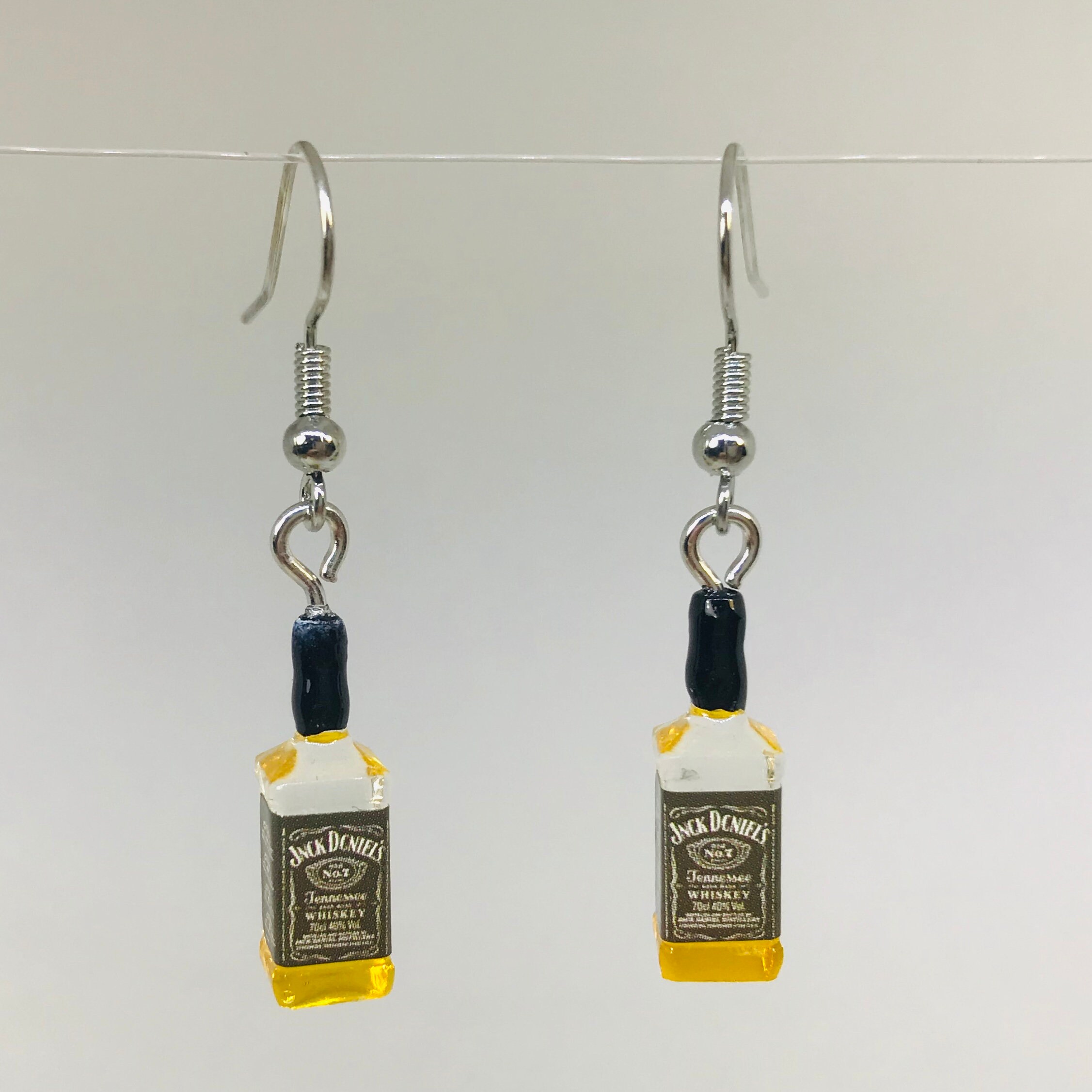 Vodka Earrings Liquor Novelty Earrings Funky Earring Quirky Etsy