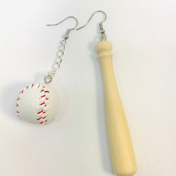 Baseball Earrings Etsy