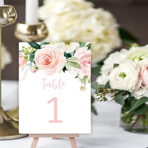 Sjabloon tafelnummer tafelnummers afdrukbare tafelnummers babyshower tafelnummer bruiloft tafelnummers verjaardag tafelnummers 01, 1b