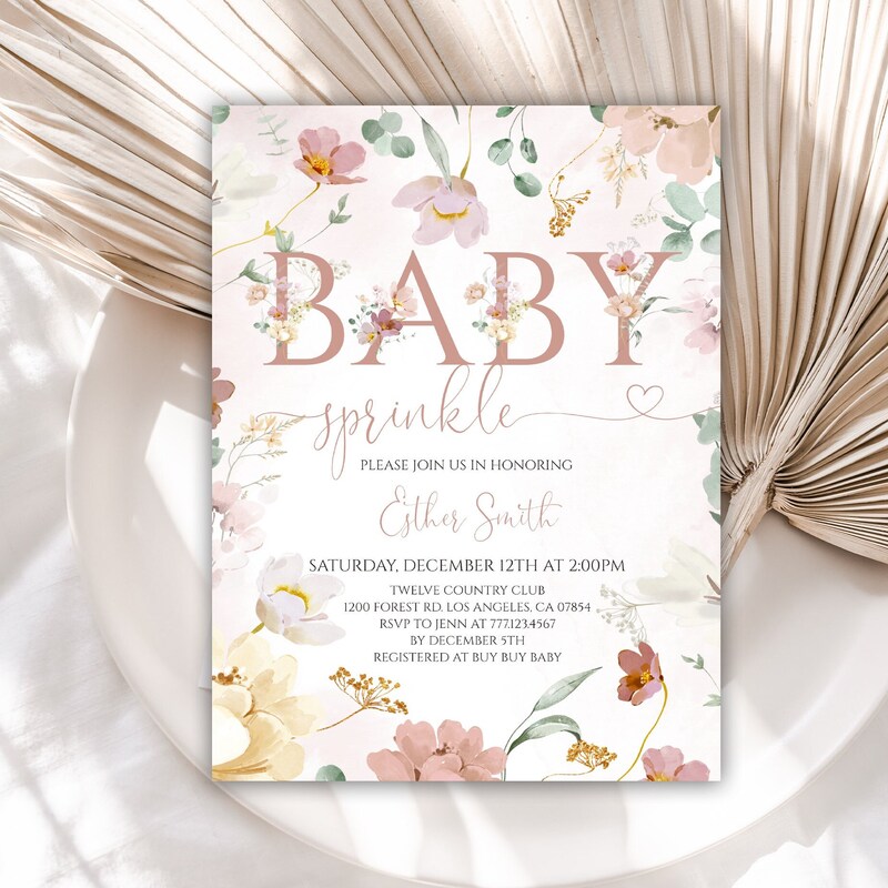 Flower Girl Invite - Etsy