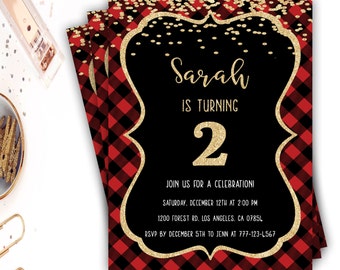 black and red invite etsy