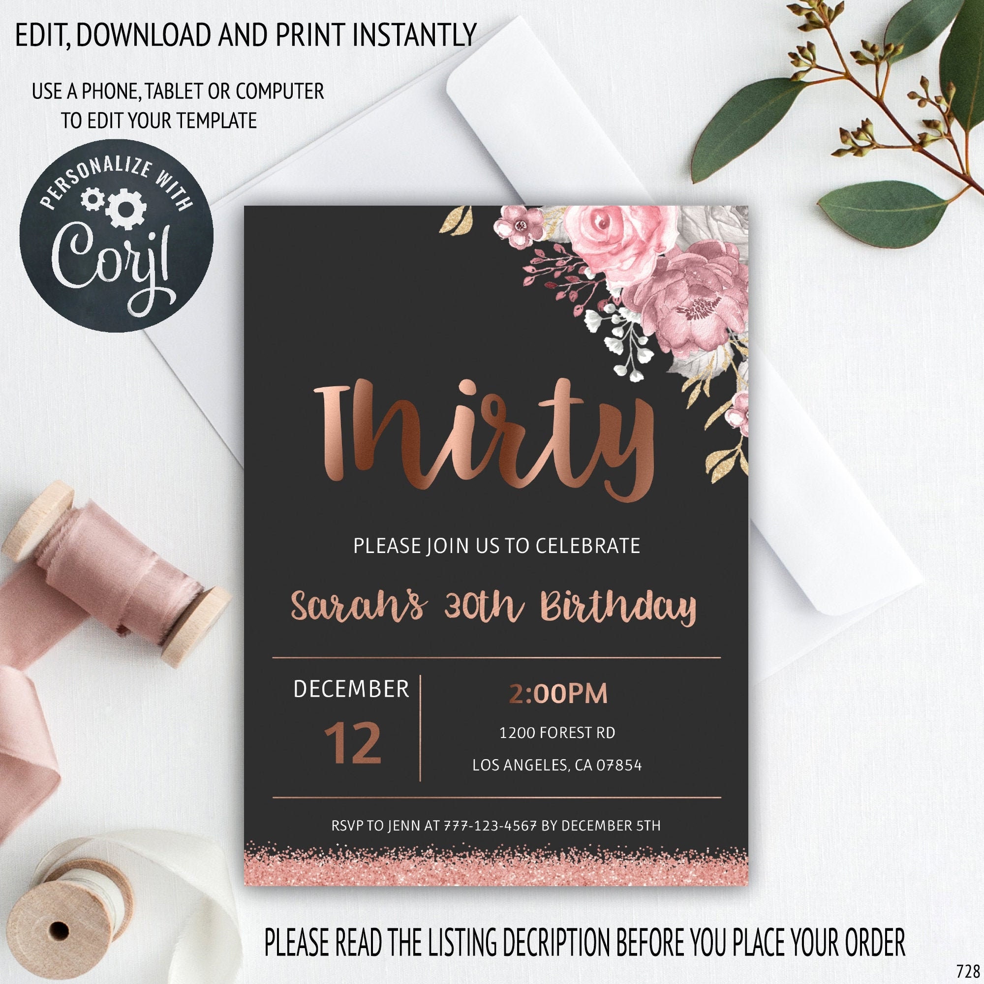 What To Write On A 30th Birthday Invitation