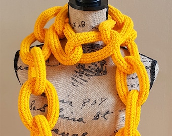 Gold Chain Scarf