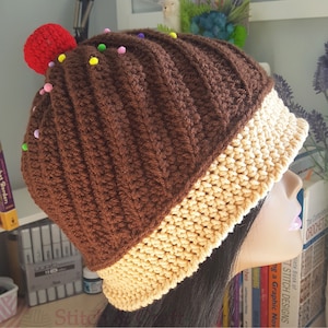 Chocolate Cupcake Hat