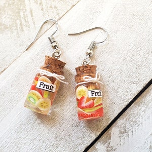 Mixed Fruit Jar Earrings