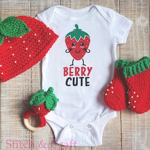 Strawberry Baby Gift Set