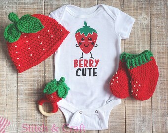 Set regalo per bambini alla fragola