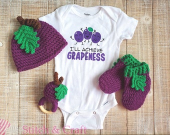Set regalo per bambini con uva