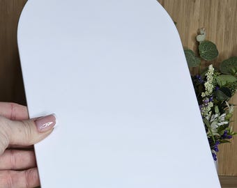 Acrylic Arch Sign Blanks – Perspex Wedding & Event Signs – DIY Craft Shapes – Multiple Colours