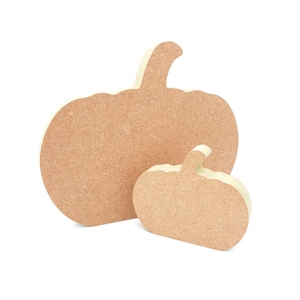 Freestanding Halloween Pumpkin  wooden MDF Blank Shape, Unpainted, 18mm thick Halloween,