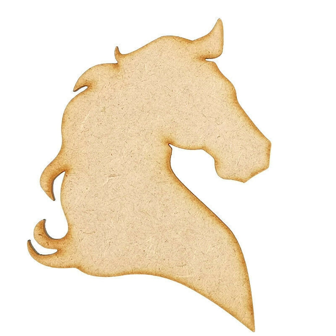 Horse Head MDF Craft Shapes Wooden Blank Gift Tag Decoration - Etsy