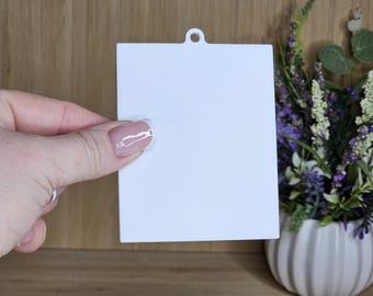 Acrylic Instant Photo Blanks – Perspex Photo Frame Shapes – DIY Craft – Multiple Colours