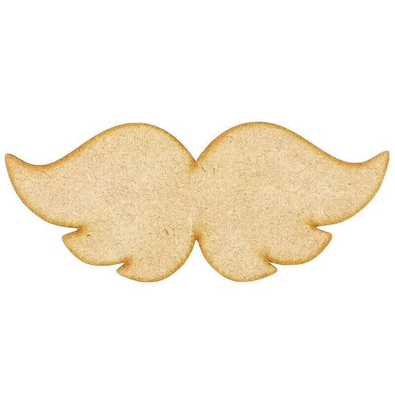 Wood Angel Wings Decorative Embellishments for Crafts