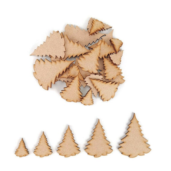 Mdf Snowflake craft shapes.Christmas tree decoration blank