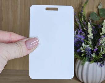 Acrylic Luggage Tag Blanks – Perspex Travel Tags – DIY Craft Shapes – Multiple Colours