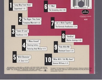 Harley Davidson y el Hombre Marlboro / CD / Banda sonora original de la película / 1991