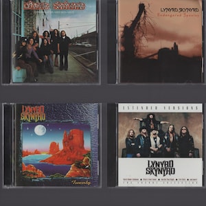 Lynyrd Skynyrd / LOT of 4 / CD / Pronounced &#39;Lĕh-&#39;nérd &#39;Skin-&#39;nérd / Twenty / Endangered Species / Extended Versions Encore Collection
