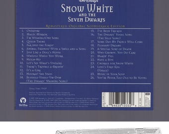 Snow White and the Seven Dwarfs / CD / Remastered / Original Movie Soundtrack / Disney / 2006