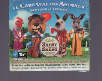 Le Carnaval Des Animaux / Septuor - Fantaisie / CD / SEALED / Saint-Saëns / 2003