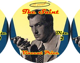 The Saint Vincent Price 81 Episodes / Mp3 (READ) CD / Old Time Radio