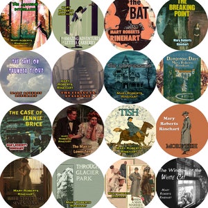 Mary Roberts Rinehart / Lot of 16 / Mp3 (READ) CD Audiobooks Mystery Historical