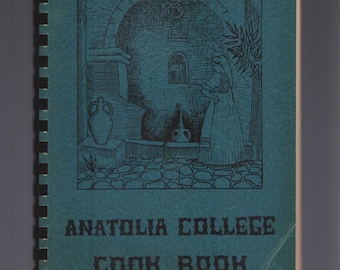 Anatolien College Kochbuch / Saloniki Griechenland / 1940 / Kochbuch griechisch-amerikanisch