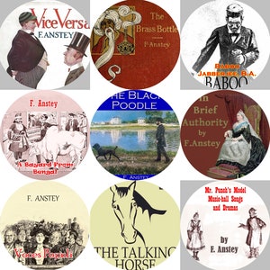 F. Anstey / Lot of 9 / Mp3 (READ) CD Audiobooks HUMOR Baboo Jabberjee